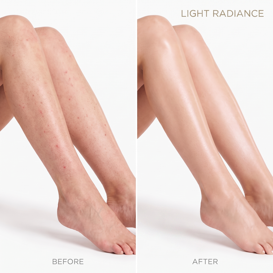 Light Radiance Body Coverage Perfector result
