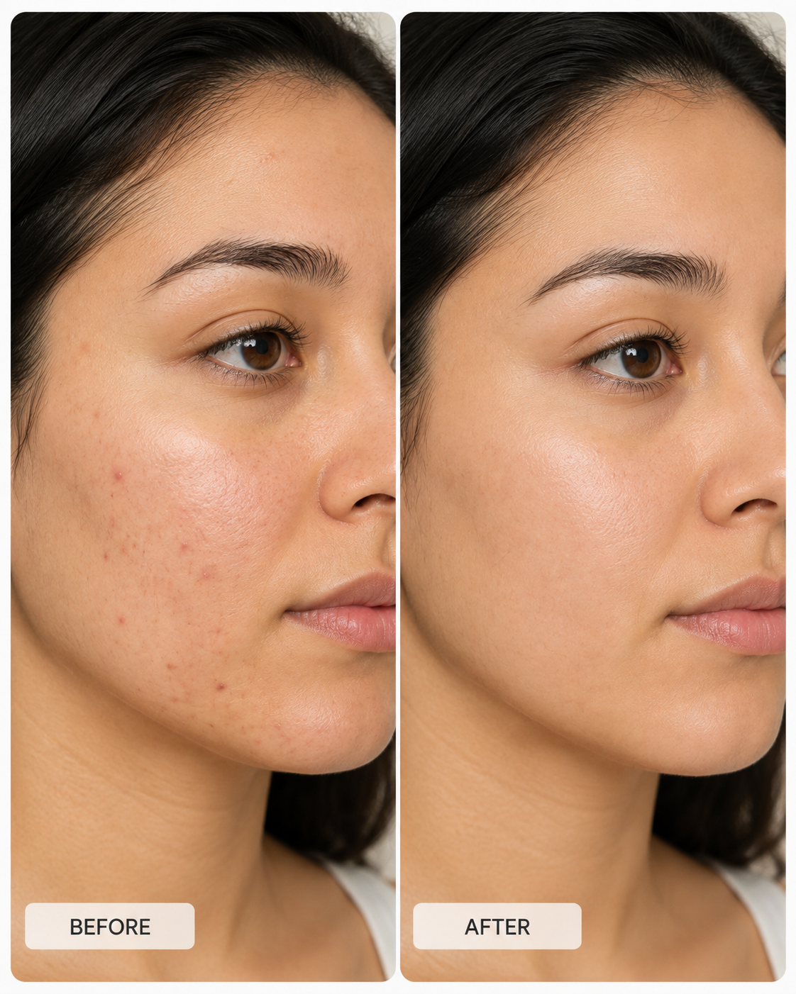 Skin result comparison
